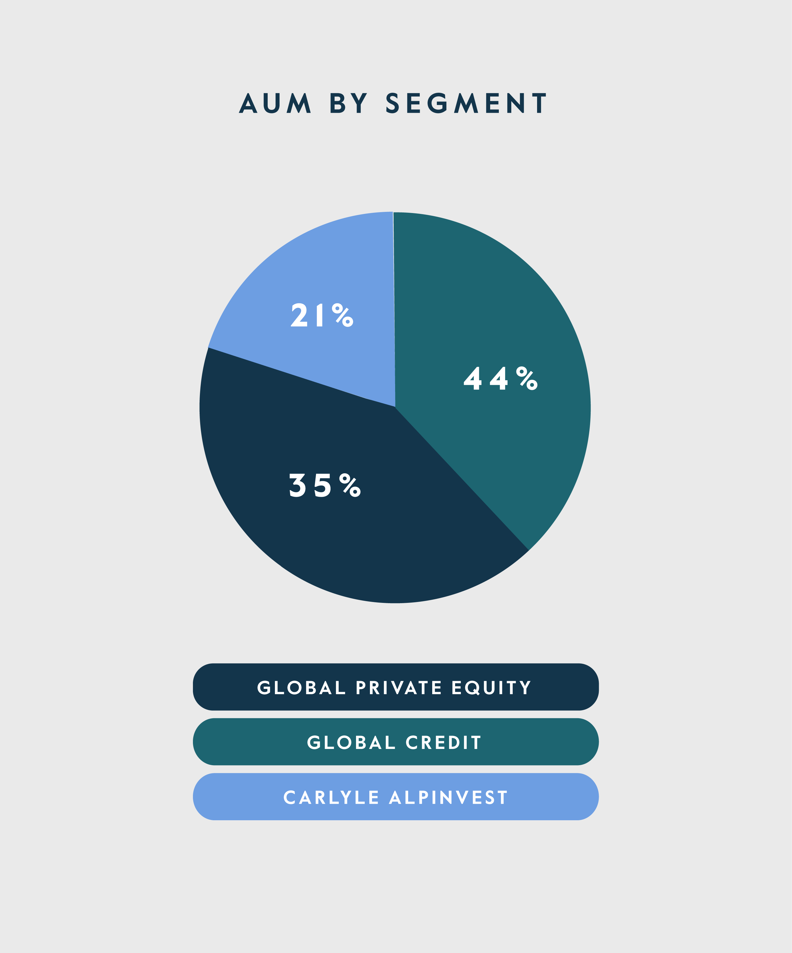 AUM por Segmento